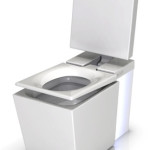 Motion activated toilet seat